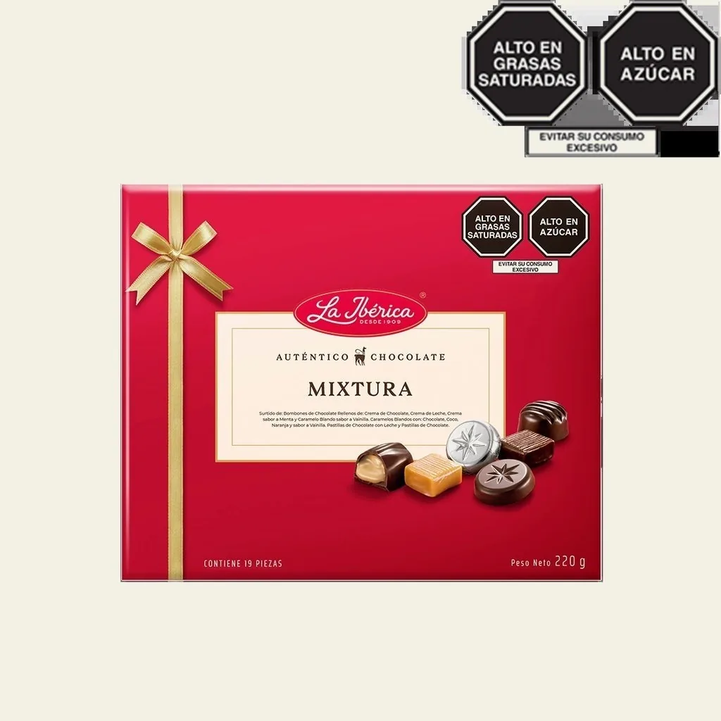 Chocolates La Ibérica — Los clásicos chocolates arequipeños de La Ibérica. El acompañante perfecto para cualquier ramo.