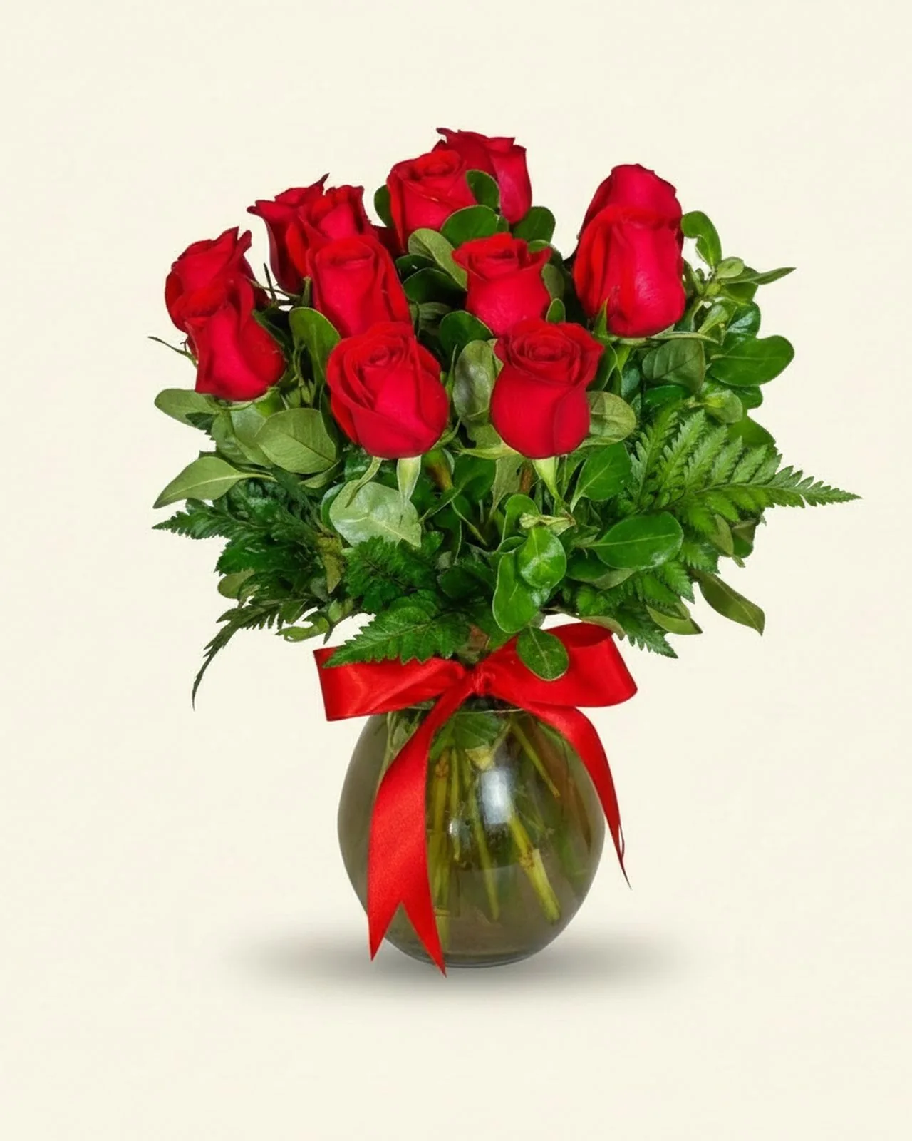 Ramo Clásico de Rosas — Rosas frescas seleccionadas una por una, en el ramo que nunca falla para decir lo que sientes.